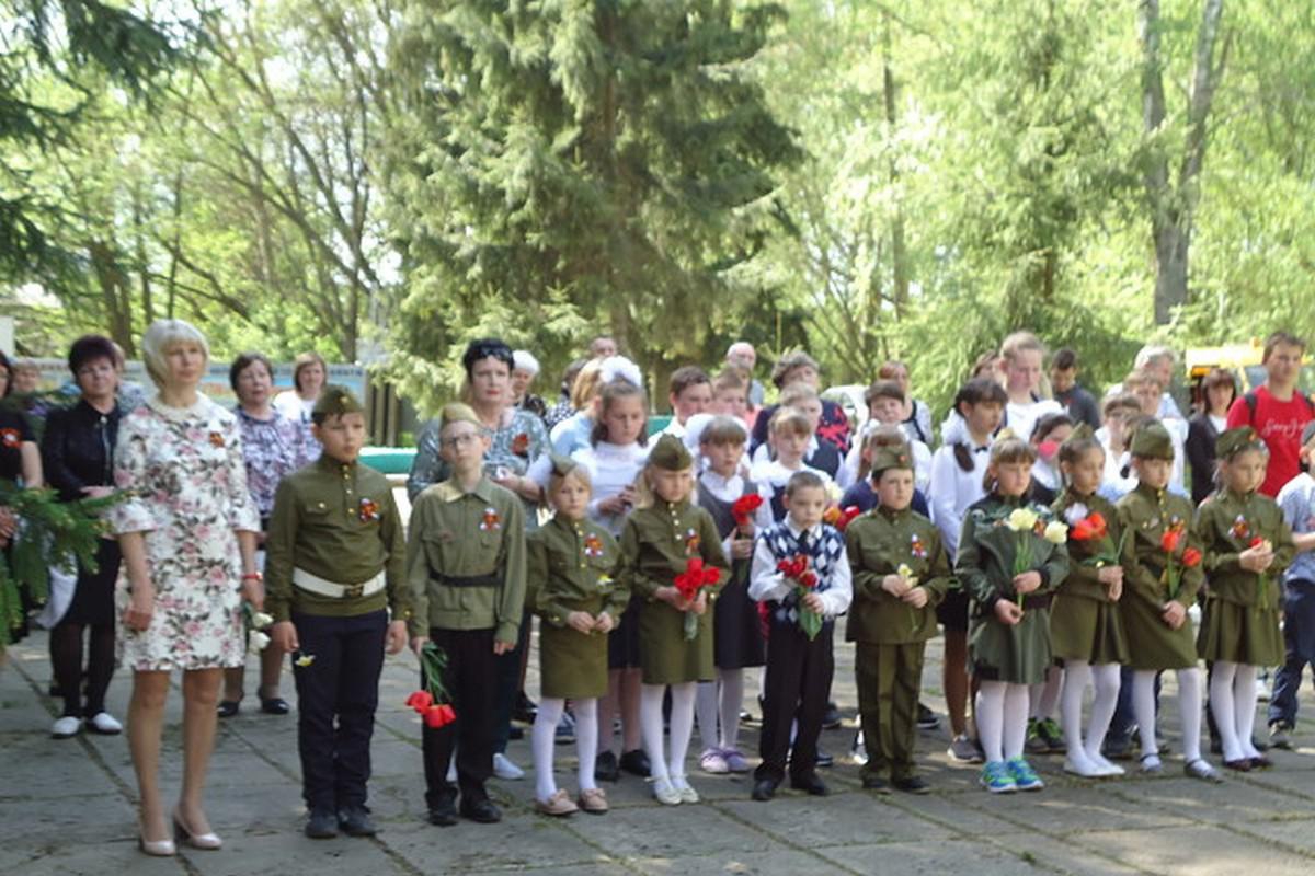 Памятное мероприятие у памятника погибшим в ВОВ в д.Федоровка